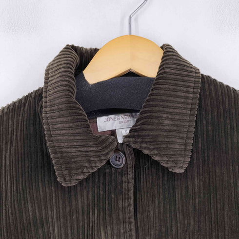 ジョーンズニューヨーク JONES NEW YORK 90s 裏地チェック コーデュロイジャケット メンズ JPN:S