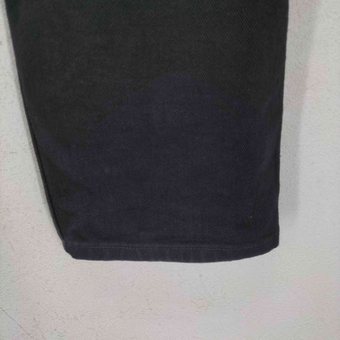 リー Lee REGULAR FIT ジップフライブラックデニムパンツ メンズ 31×29