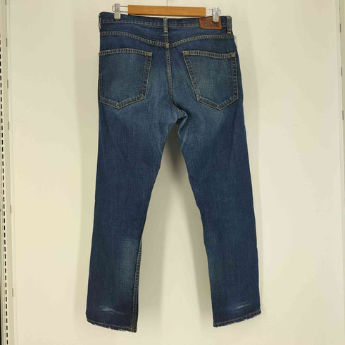 ジュンヤワタナベコムデギャルソンデニム JUNYA WATANABE COMME des GARCONS DENIM ロゴ型押しパッチ 赤耳 5ポケット ジップフライ デニムパンツ メンズ JPN:M