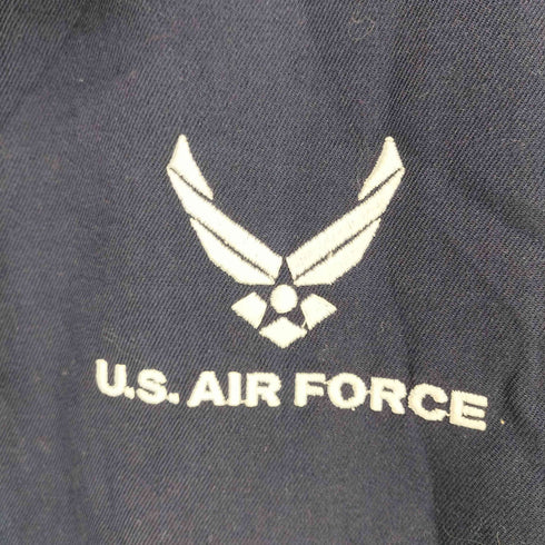 DEFENSE LOGISTICS AGENCY U.S. AIR FORCE刺繍ジップブルゾン メンズ 14R