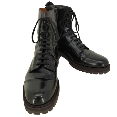 COMMON PROJECTS Combat Boot コンバットブーツ チャンキーソール サイドジップ&レースアップ メンズ EUR:43