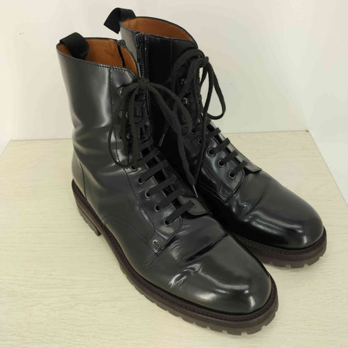 COMMON PROJECTS Combat Boot コンバットブーツ チャンキーソール サイドジップ&レースアップ メンズ EUR:43