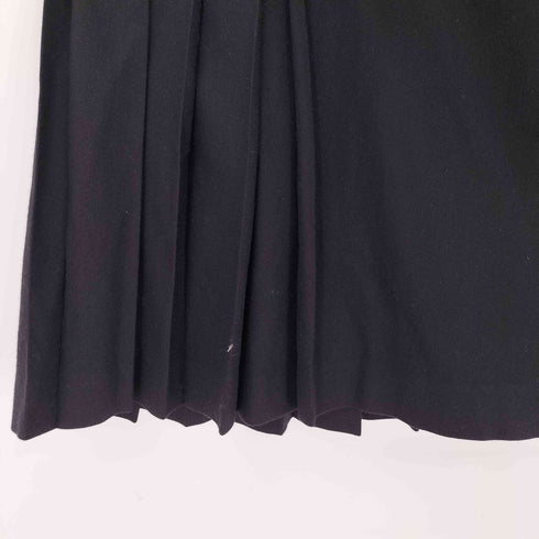 マーガレットハウエル MARGARET HOWELL 旧タグ OLD ウールカシミヤ プリーツ ラップスカート 巻きスカート レディース 2
