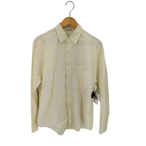 オーラリー AURALEE 20SS WASHED FINX TWILL BIG SHIRTS メンズ JPN:3
