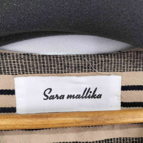 サラマリカ Sara Mallika STRIPE LACEUP DRESS レディース JPN:S