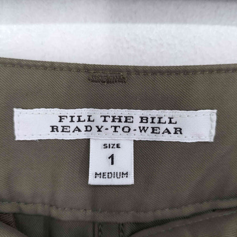 フィルザビル FILL THE BILL NARROW DOWN CARGO TROUSER レディース JPN:1