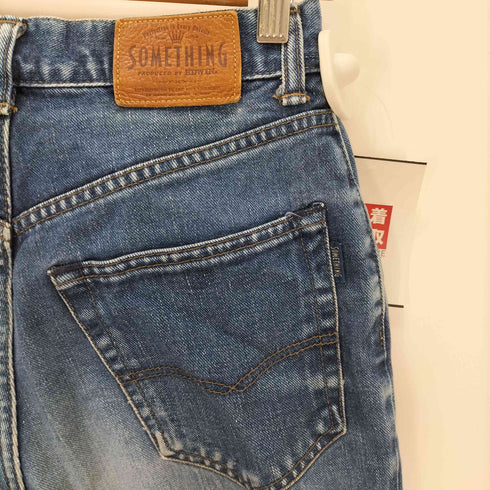 サムシング SOMETHING ストレート デニムパンツ レディース W30