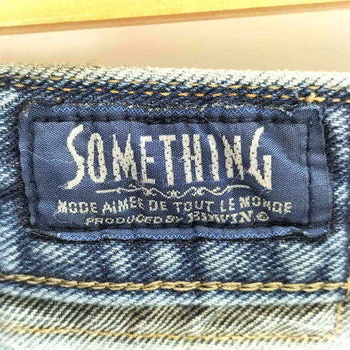 サムシング SOMETHING ストレート デニムパンツ レディース W30