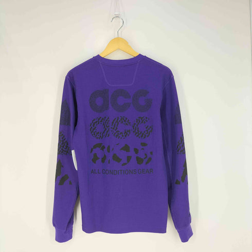 ナイキエーシージー NIKE ACG AS M NRG ACG LS TEE LOGO ワッフル ロングスリーブ Tシャツ ロゴ メンズ import:S