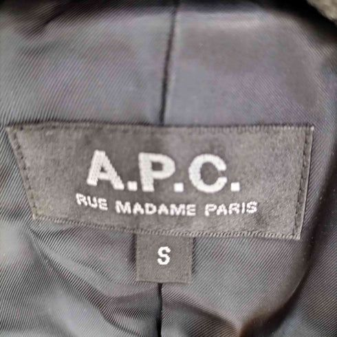 アーペーセー A.P.C. ウール チェスターコート メンズ import:S