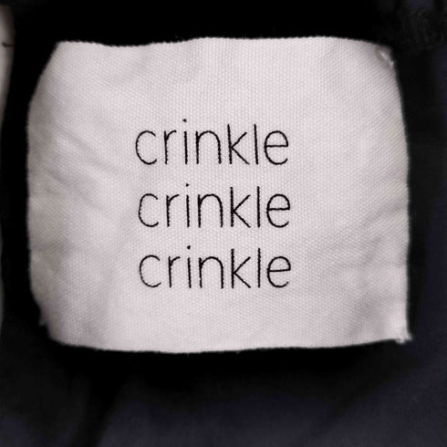 23SS CRINKLE CRINKLE CRINKLE front slit ワンピース レディース
