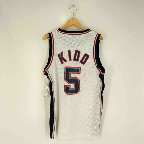 ナイキ NIKE NBAチームロゴ刺繍 メッシュユニフォーム ゲームシャツ メンズ import:M