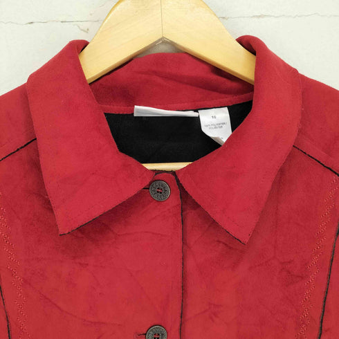 アルフレッドダナー ALFRED DUNNER スエード刺繍デザインL/S シャツ メンズ 16