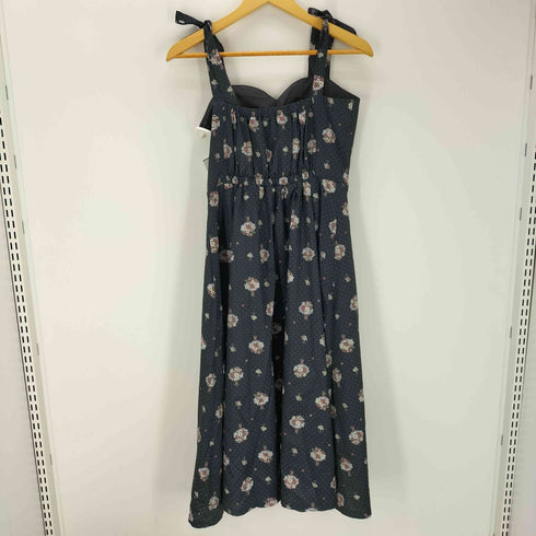 アクシーズファム axes femme ブーケ柄ドットワンピース レディース FREE