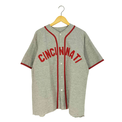 エンパイア EMPIRE USA製 CINCINNATI コットン ベースボールシャツ メンズ import:L