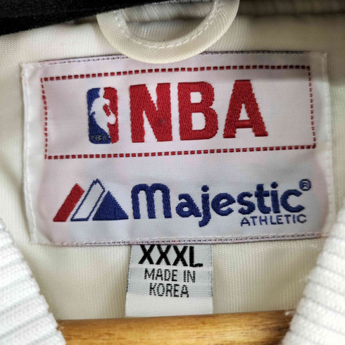 エヌビーエー NBA フロントロゴ中綿ナイロンスタジャン メンズ XXXL
