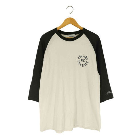 アコースティック acoustic ROLLING THUNDER Q/S TEE ローリングサンダー ラグラン Tシャツ メンズ JPN:XL