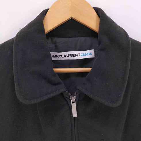 サンローランジーンズ Saint Laurent jeans ポルトガル製 福助 コットンナイロンジップアップブルゾン メンズ JPN:M