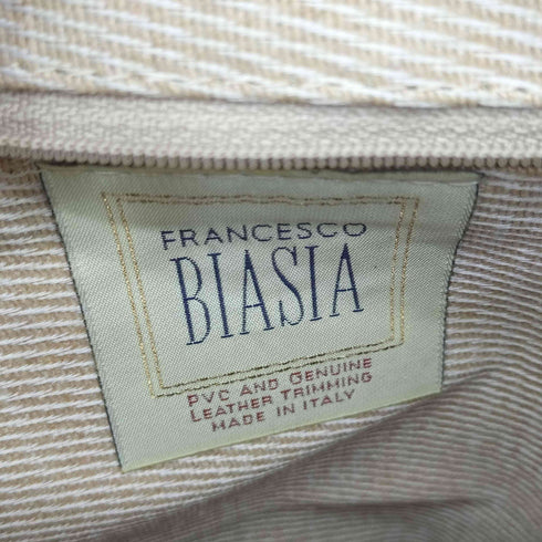 FRANCESCO BIASIA メタルロゴ ミニバックパック レディース