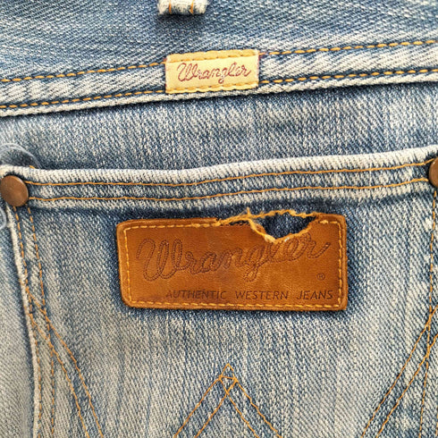 ラングラー Wrangler 日本製 ブーツカット デニムパンツ メンズ US:28-29