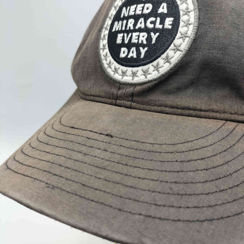 ゴーヘンプ GOHEMP I NEED A MIRACLE EVERY DAY MESH CAP メッシュ キャップ メンズ