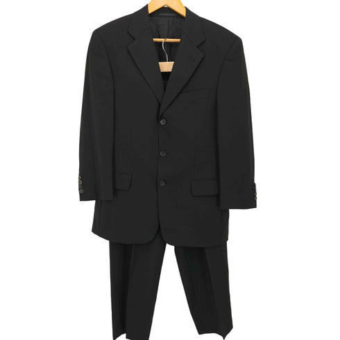 ヒューゴボス HUGO BOSS シングル 3B テーラードジャケット センタープレス テーパード スラックス セットアップ メンズ 44