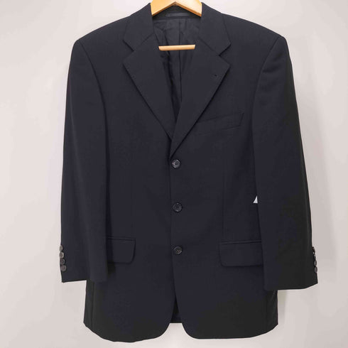 ヒューゴボス HUGO BOSS シングル 3B テーラードジャケット センタープレス テーパード スラックス セットアップ メンズ 44