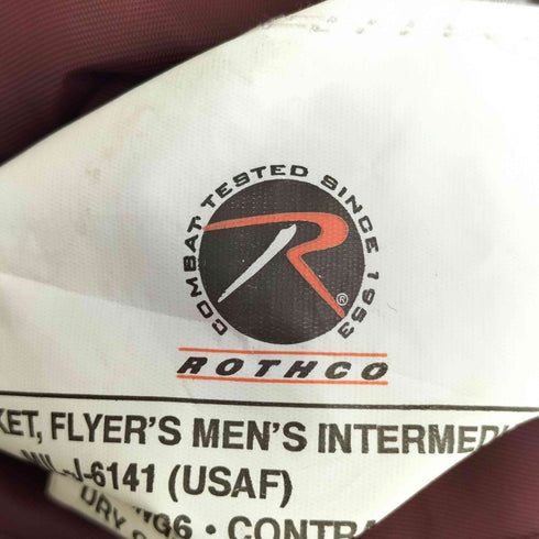 ロスコ ROTHCO MIL-J-6141 MA-1 メンズ import:M