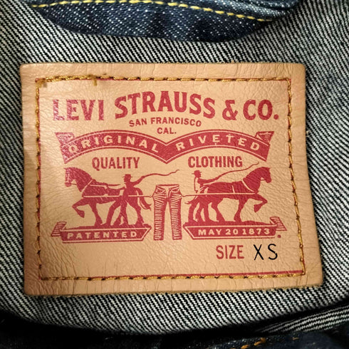 リーバイス Levis デニムトラッカージャケット メンズ JPN:XS