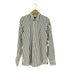 ザラ ZARA SLIM FIT ストライプ ストレッチ シャツ メンズ import:L