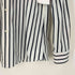 ザラ ZARA SLIM FIT ストライプ ストレッチ シャツ メンズ import:L