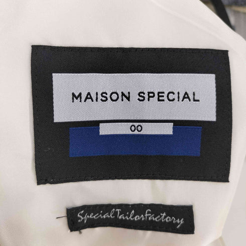 メゾンスペシャル MAISON SPECIAL モンタージュプリントワンタックワイドパンツ メンズ 00