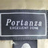 Portanza イタリア製BOZZALLA & LESNA社製生地 ウール ピンストライプ ダブルブレストテーラードジャケット 2タックスラックス スーツセットアップ メンズ A6