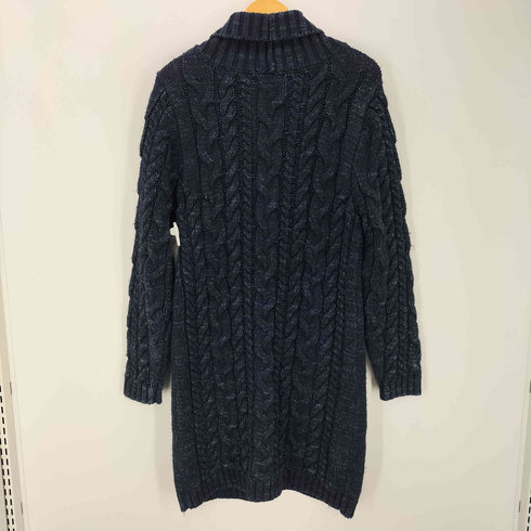 ブルーブルー BLUE BLUE INDIGO COTTON CABLE KNIT COAT メンズ JPN:2