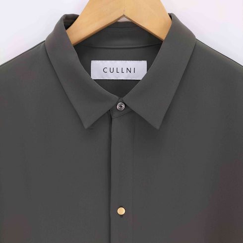 クルニ CULLNI Layered Waist Drawstring Shirt メンズ