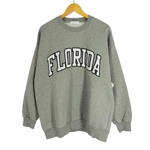 フリークスストア FREAKS STORE 21AW FLORIDA アーチロゴ クルーネックスウェット メンズ JPN:L