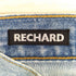 リチャード RECHARD リメイク デニム ブーツカット メンズ