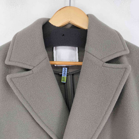 デミルクスビームス Demi-Luxe BEAMS 22AW AK+1 ソフトメルトン ロングコート レディース JPN:36