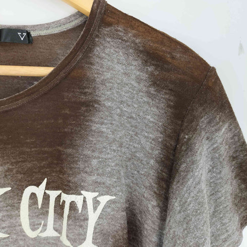 Varde77 USED加工 FOLK CITY Tシャツ メンズ JPN:S