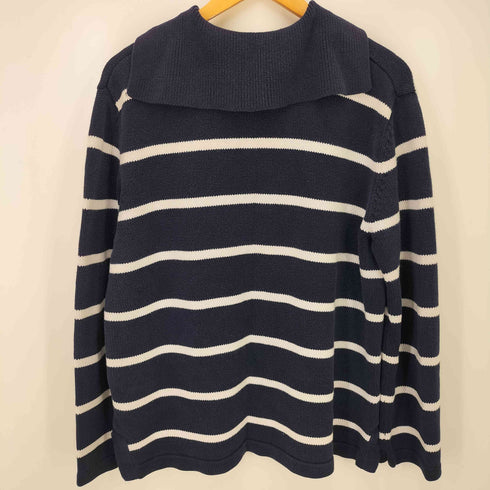 ラルフローレン RALPH LAUREN セーラーカラープルオーバー ニットセーター ボーダー レディース JPN:L