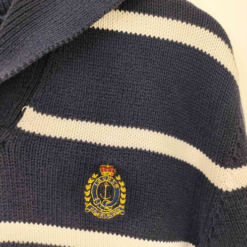 ラルフローレン RALPH LAUREN セーラーカラープルオーバー ニットセーター ボーダー レディース JPN:L