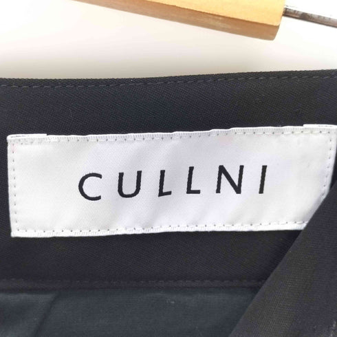 クルニ CULLNI ベルテッド サイドラインパンツ メンズ