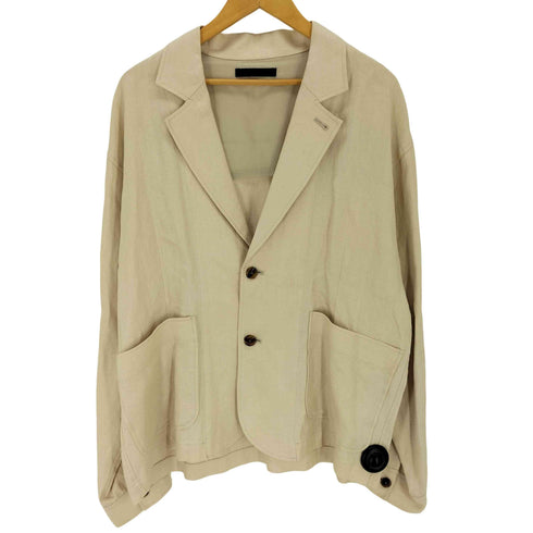 ユハ juha HERRINGBONE LINEN JACKET メンズ