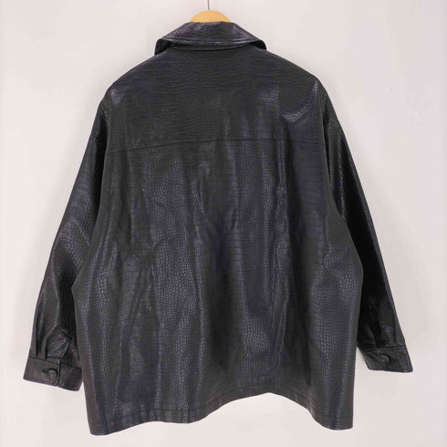 ハレ HARE シンセティックレザーブルゾン メンズ JPN:S