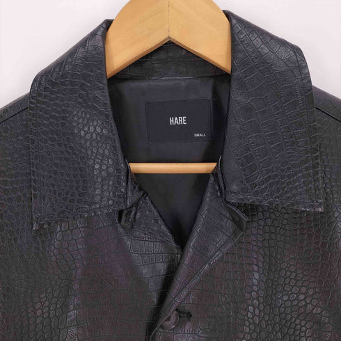 ハレ HARE シンセティックレザーブルゾン メンズ JPN:S