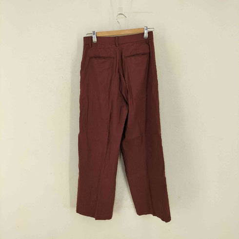 ムジルシリョウヒン 無印良品 ヘンプ混ストレッチストレートパンツ レディース JPN:M