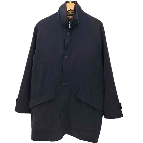 ニコルサンジル Nicole St Gilles ピーチスキン チェック柄ライナー付き スタンドカラー ジャケット メンズ import:S