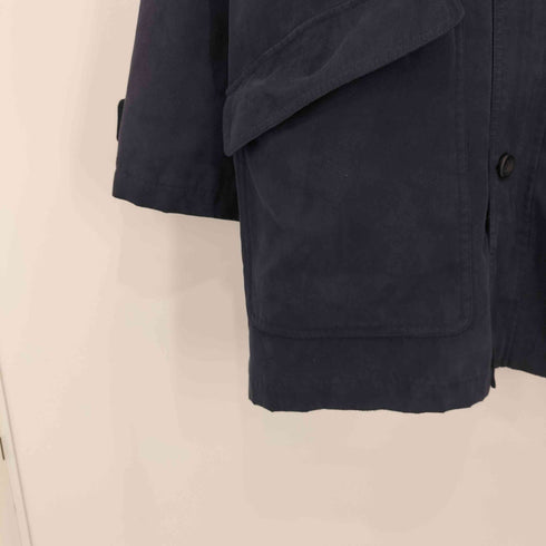 ニコルサンジル Nicole St Gilles ピーチスキン チェック柄ライナー付き スタンドカラー ジャケット メンズ import:S