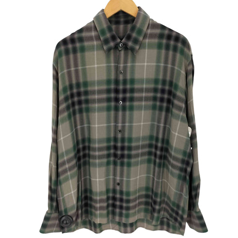 ラッドミュージシャン LAD MUSICIAN MODAL OMBRE TARTAN CHECK BIG SHIRT メンズ 42