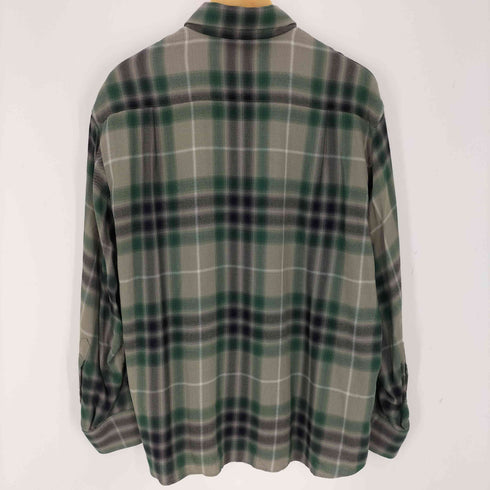 ラッドミュージシャン LAD MUSICIAN MODAL OMBRE TARTAN CHECK BIG SHIRT メンズ 42